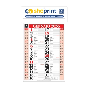 Calendari Olandesi Passafoglio 2026