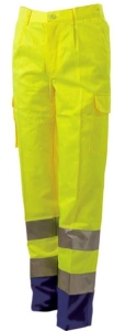 Pantaloni alta visibilità