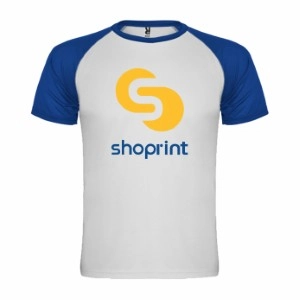 T-shirt bicolore M/C