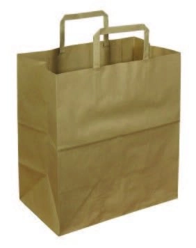 Immagine Take away bag recycled 26x16x29