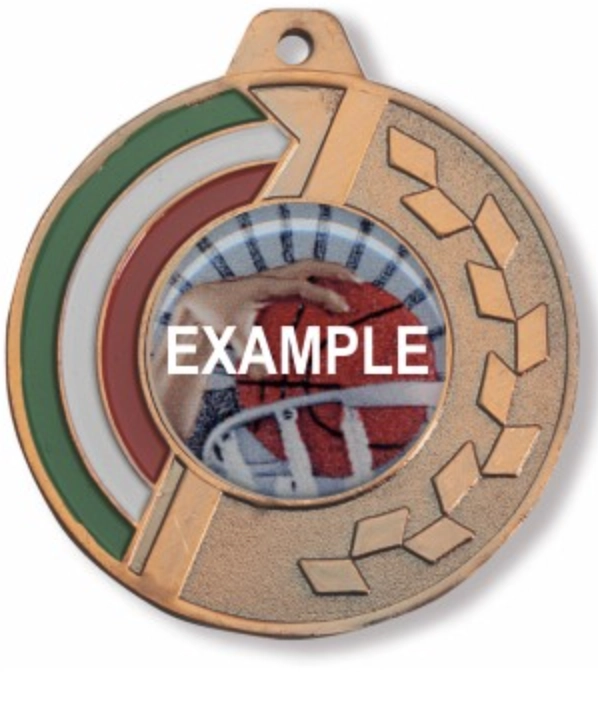 Immagine Medaglia Flag laurel 24