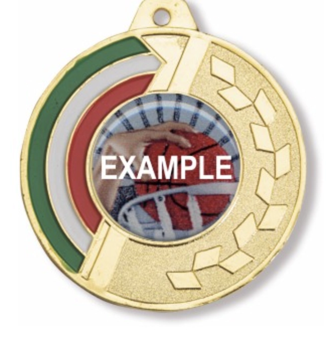 Immagine Medaglia Flag laurel 24