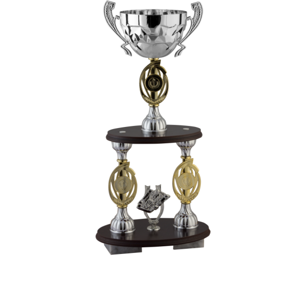 Trofeo con manici a due piani Dubai
