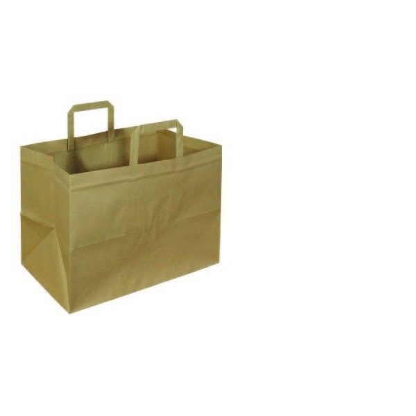 Take away bag recycled 35x23x25