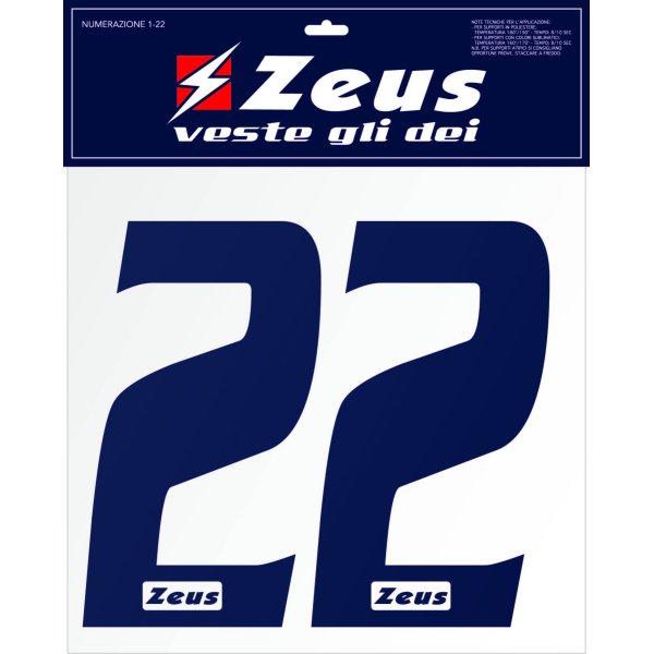 Immagine NUMERAZIONE 1-22 cm 10
